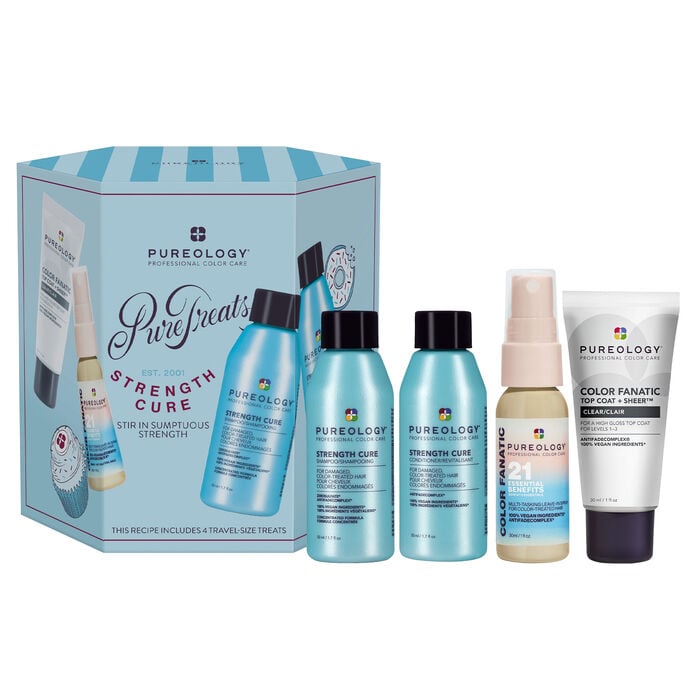 pureology Strength Cure Holiday Mini Gift Set