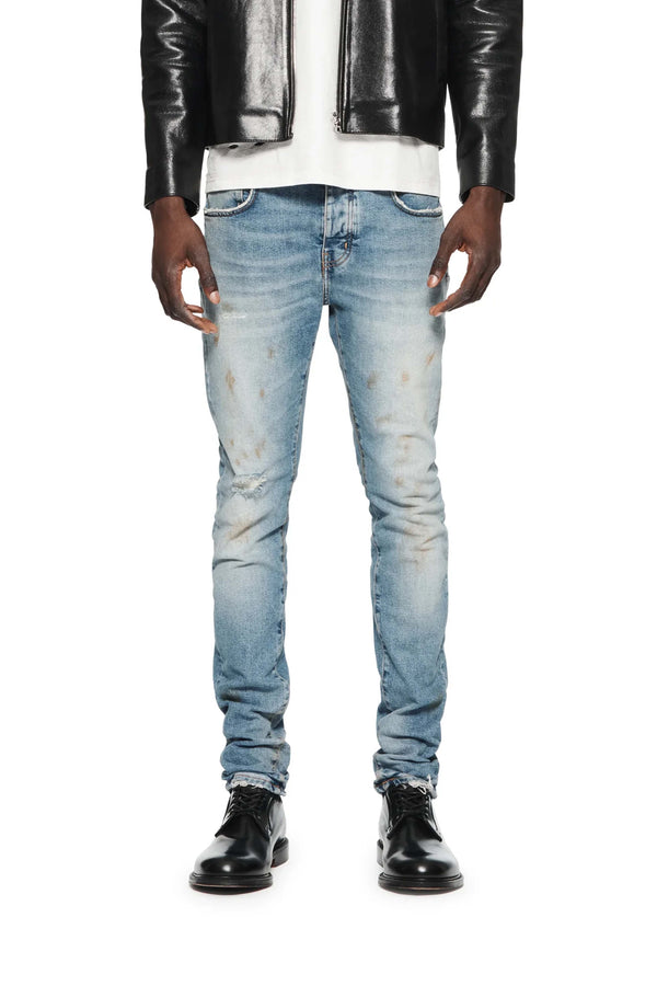 purple brand P001 Faded Light Indigo Painter Light Indigo