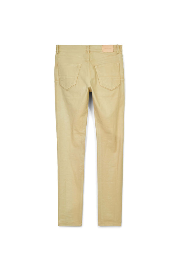 Purple Brand P001 LOW RISE SKINNY JEAN - Leathered Ecru