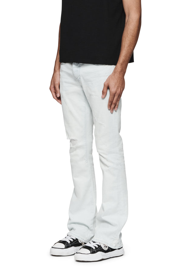 Purple Brand P004 Vintage Flare Blowout Light Indigo