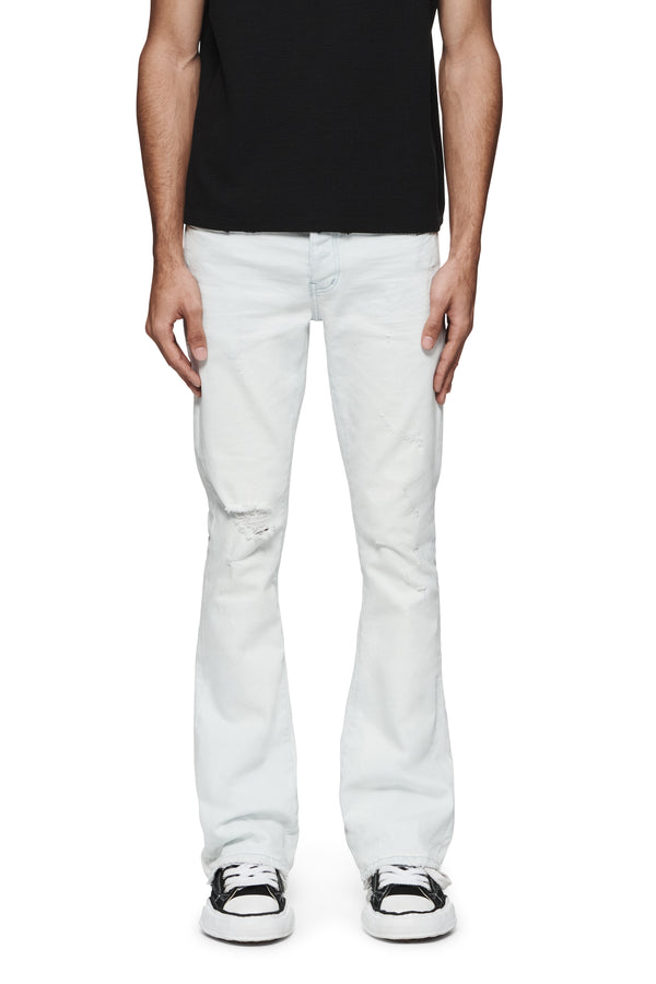 purple brand P004 Vintage Flare Blowout Light Indigo