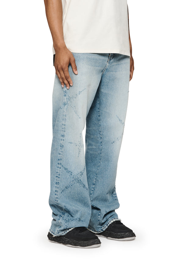 Purple Brand P018 Vintage Indigo Crystals Light Indigo