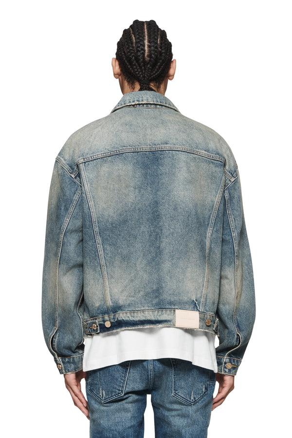 Purple Brand P027 Oversized Vintage Dirty Light Indigo