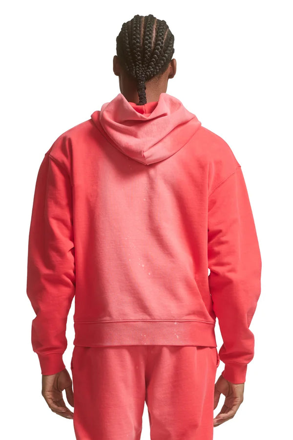 Purple Brand P447 French Terry Red Poppy Hoodie Red