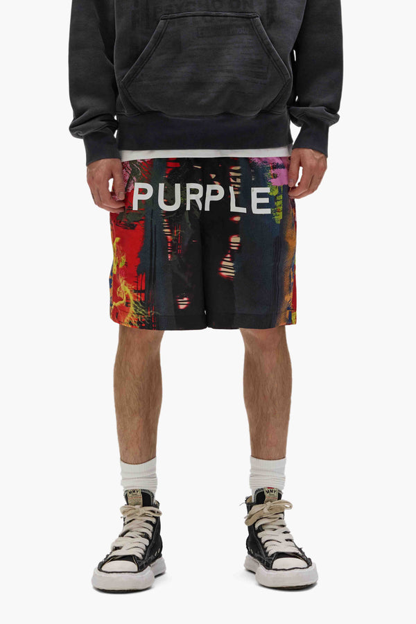 purple brand Abstract Swim Shorts Multicolor
