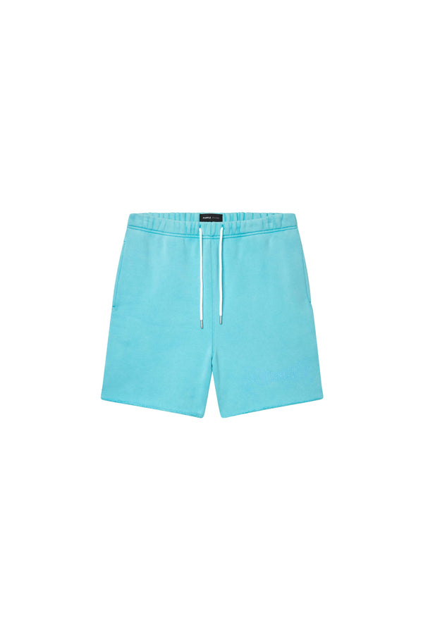 Purple Brand Arched Gothic Sweatshorts Blue