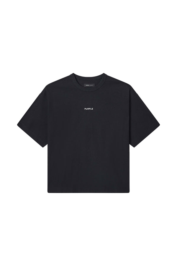 Purple Brand Arched Gothic Tee Black