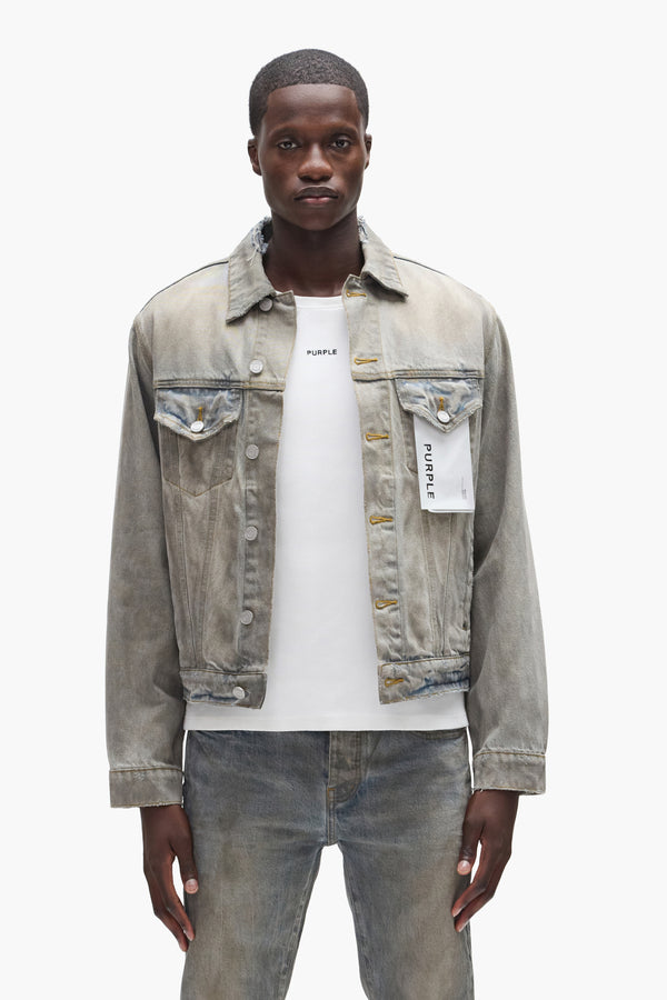 purple brand Arcilla Jacket Light Indigo