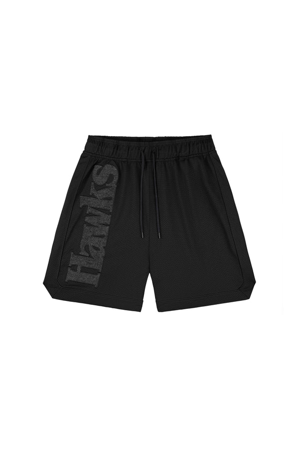 Purple Brand Atlanta Hawks Mesh Shorts Black