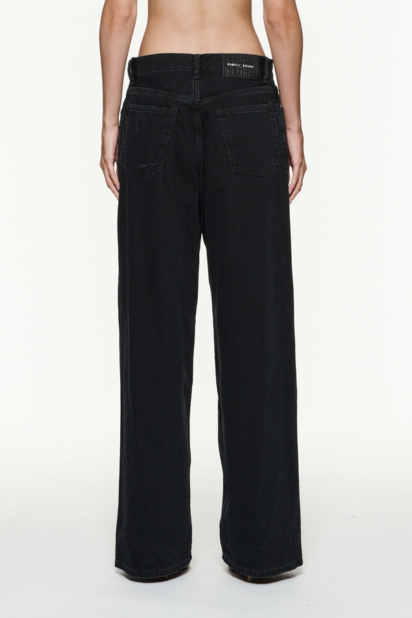 Purple Brand Baggy Black