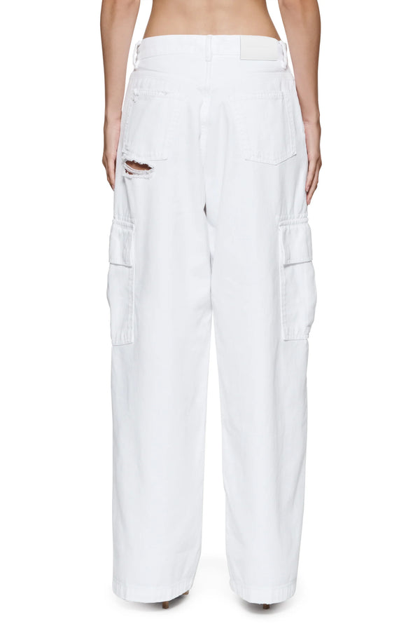 Purple Brand Baggy Cargo Light Indigo