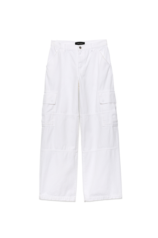 Purple Brand Baggy Cargo Light Indigo