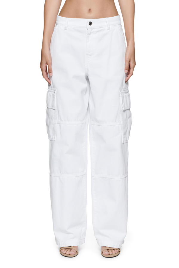 purple brand Baggy Cargo Light Indigo