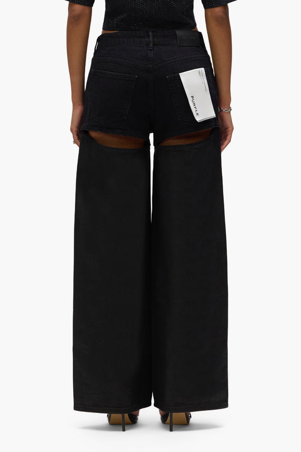 Purple Brand Baggy Two Piece Coated Black