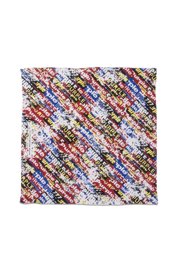 Purple Brand Bandana Stickers All Over Print