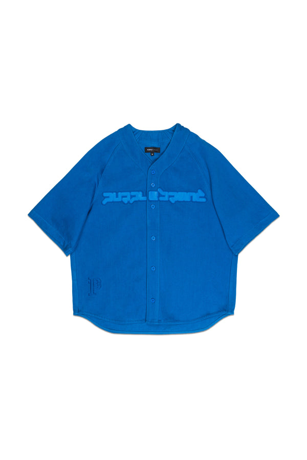 Purple Brand Baseball Shirt Blue