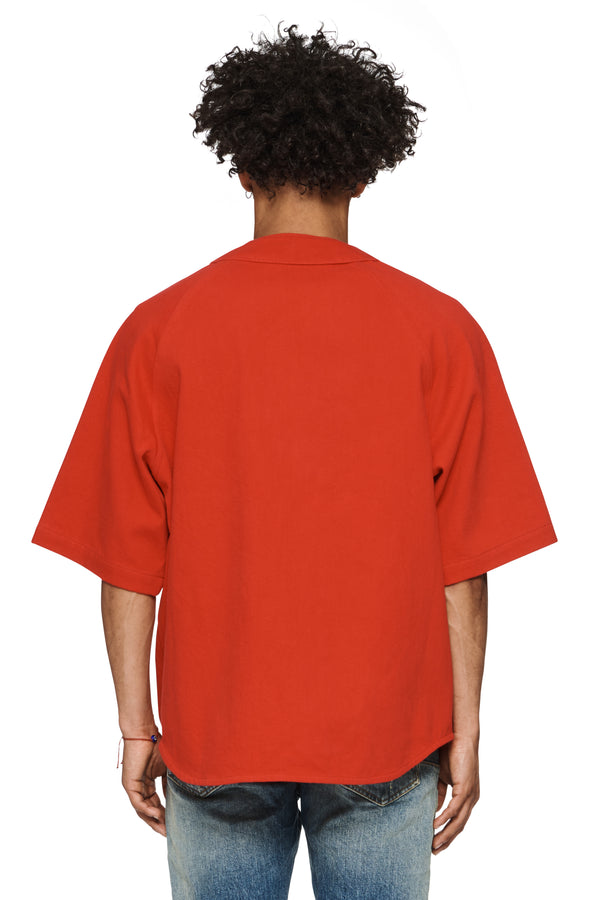 Purple Brand Baseball Shirt Red