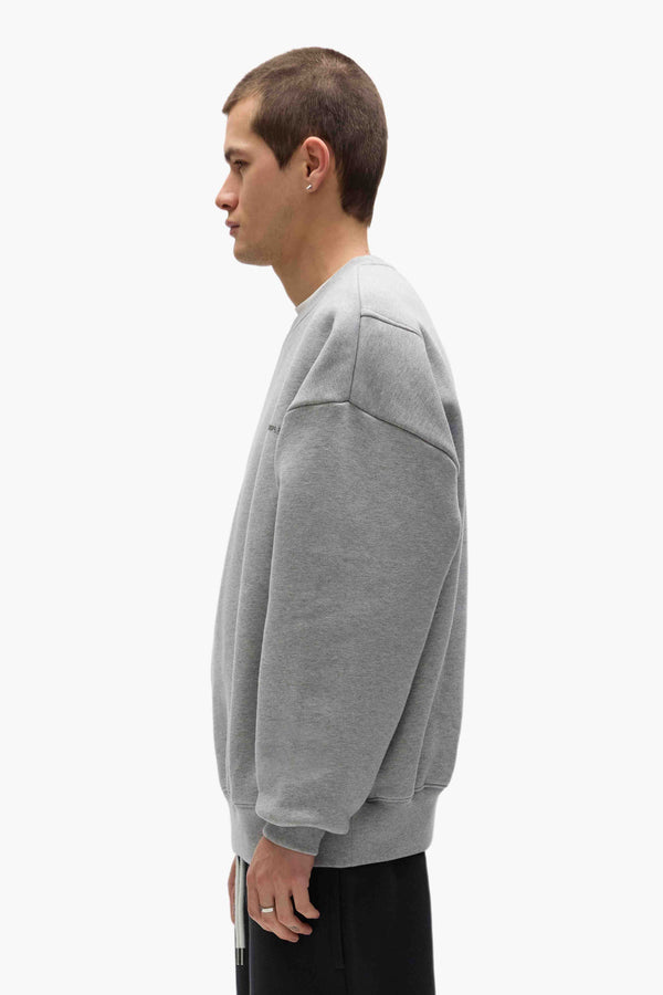 Purple Brand Basic Crewneck Sweater Gray