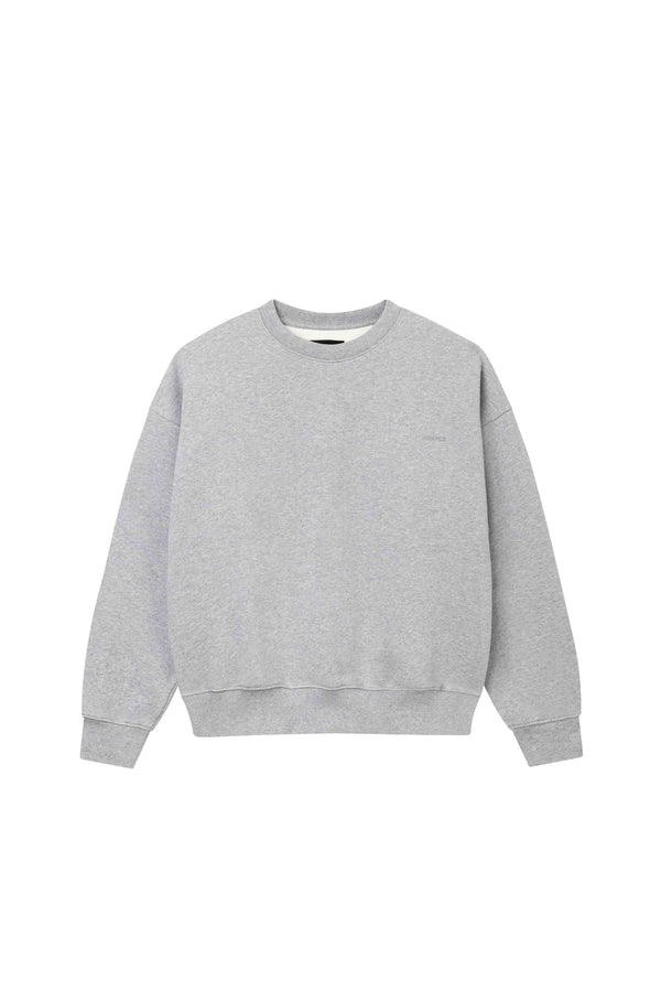 purple brand Basic Crewneck Sweater Gray