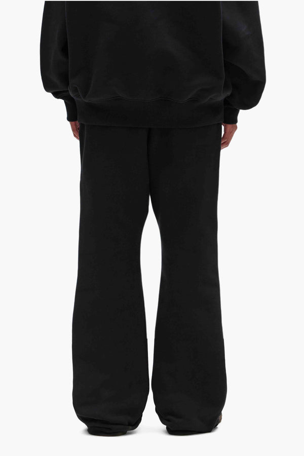 Purple Brand Basic Flared Sweatpant Black