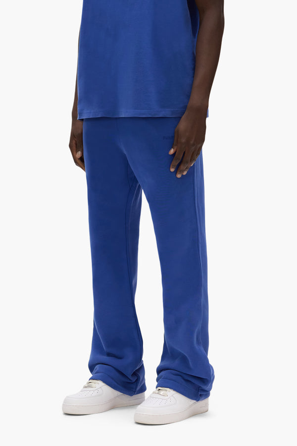 Purple Brand Basic Flared Sweatpant Blue