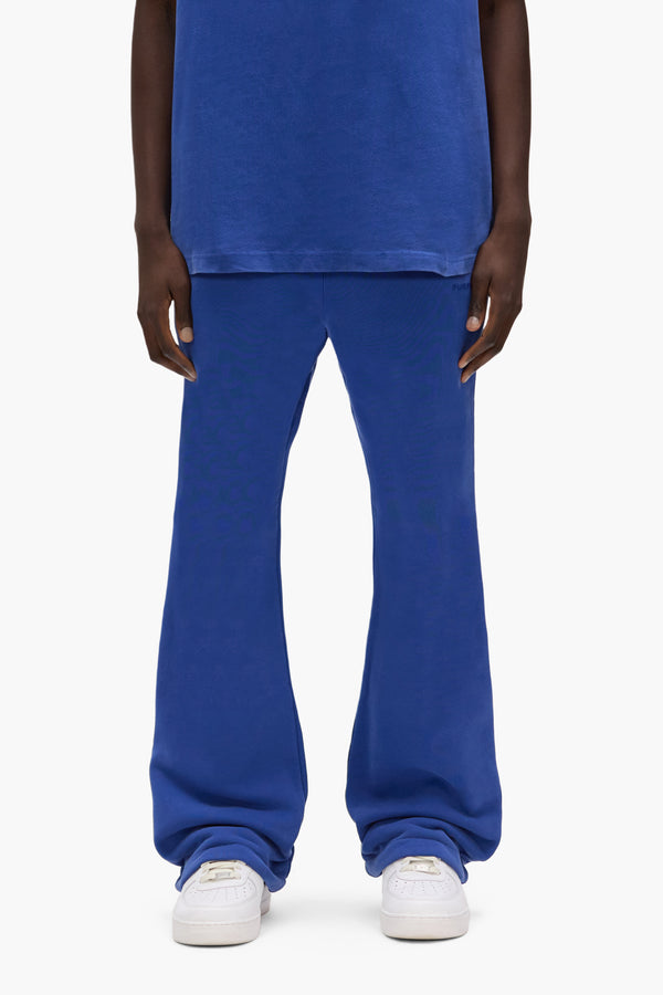 purple brand Basic Flared Sweatpant Blue