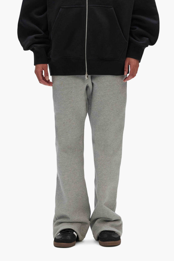 Purple Brand Basic Flared Sweatpant Gray