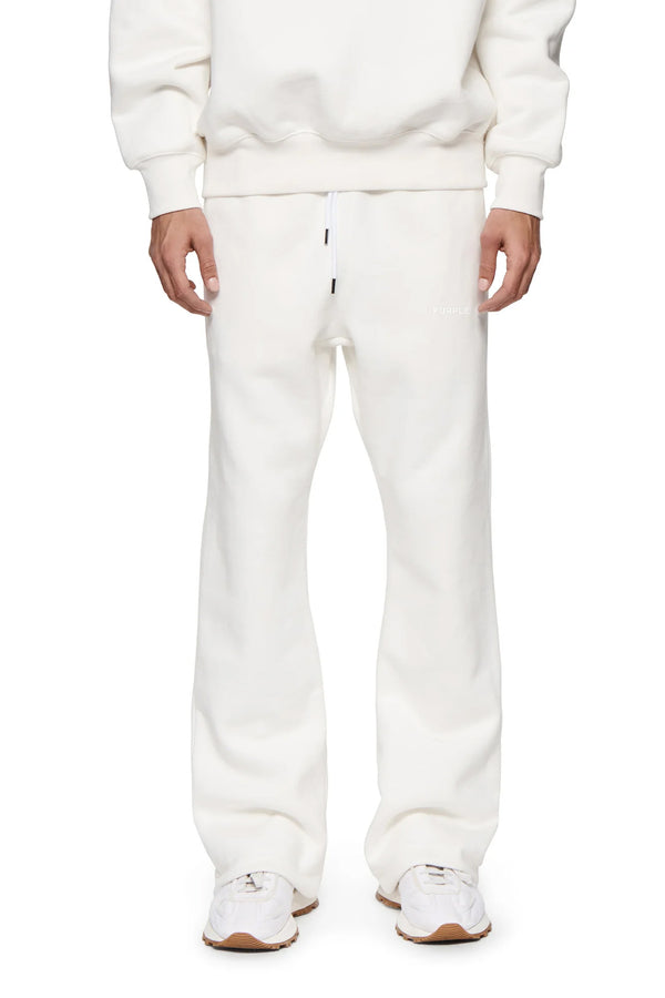 Purple Brand Basic Flared Sweatpant Ivory