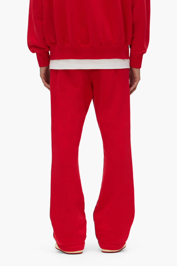 Purple Brand Basic Flared Sweatpant Red