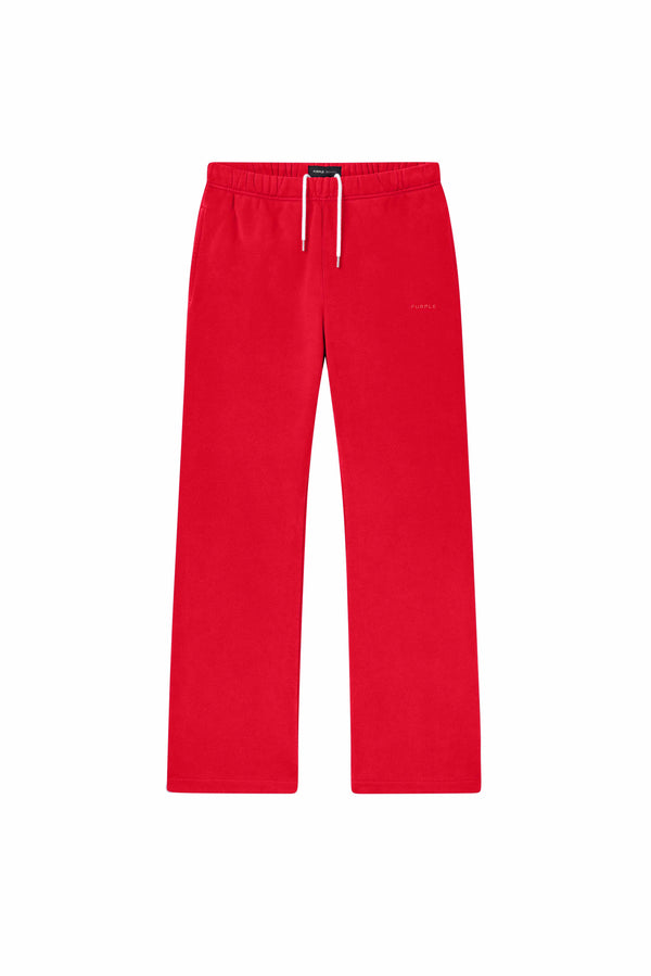 Purple Brand Basic Flared Sweatpant Red