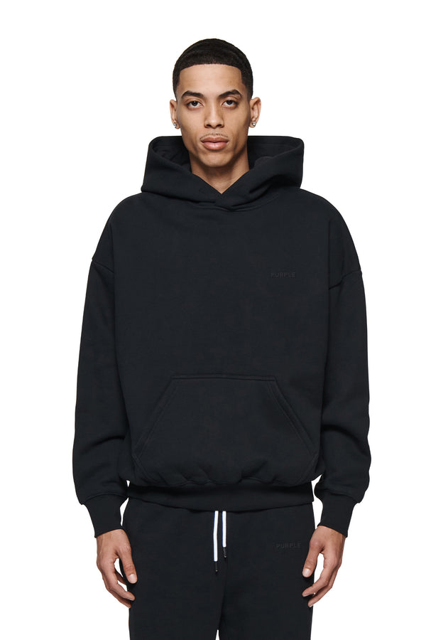 Purple Brand Basic Hoodie Black