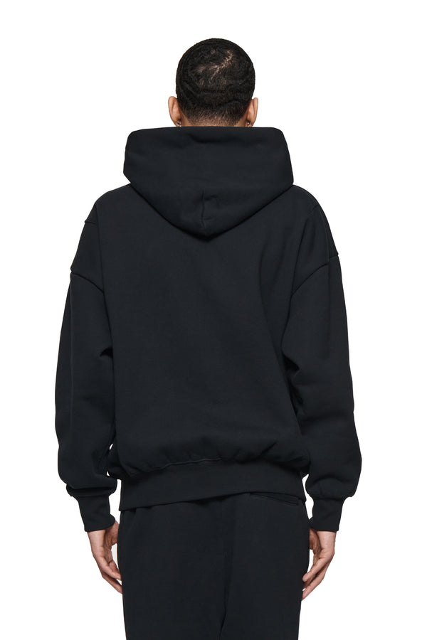 Purple Brand Basic Hoodie Black