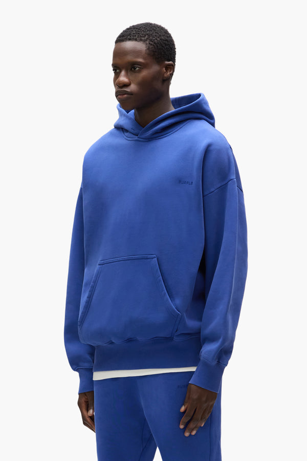 Purple Brand Basic Hoodie Blue