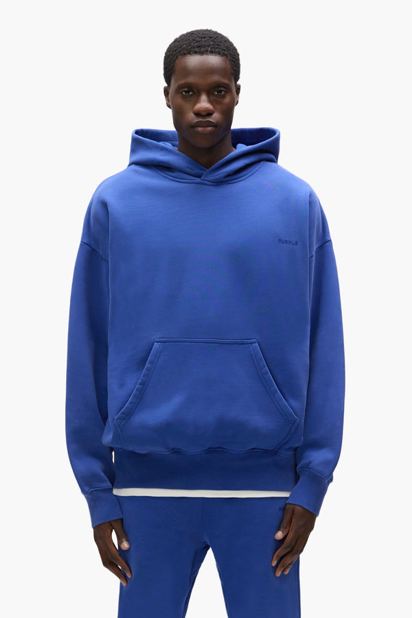 purple brand Basic Hoodie Blue