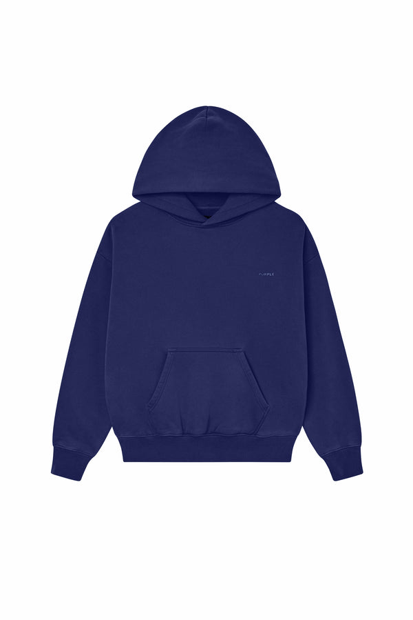 purple brand Basic Hoodie Navy