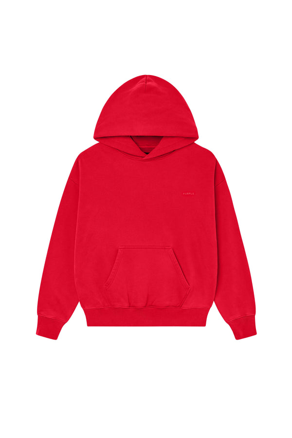Purple Brand Basic Hoodie Red