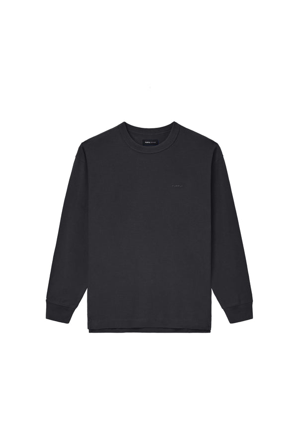 purple brand Basic Long Sleeve Tee Black