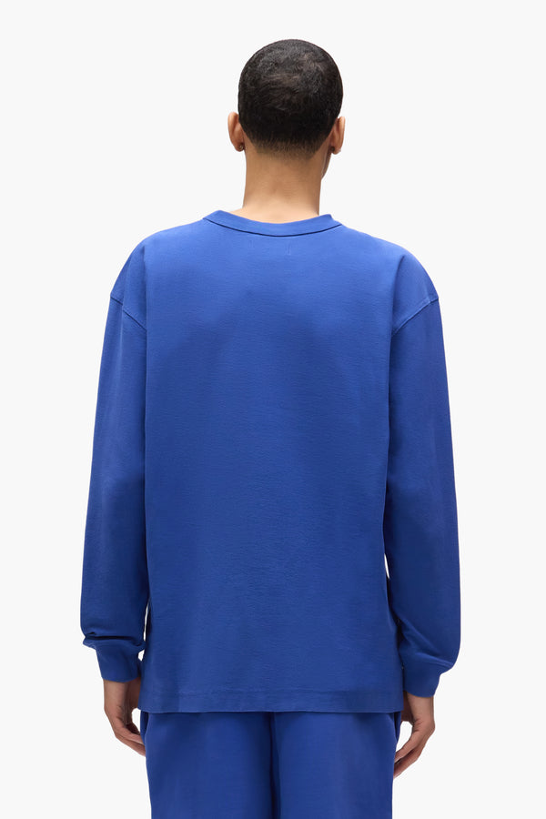 Purple Brand Basic Long Sleeve Tee Blue