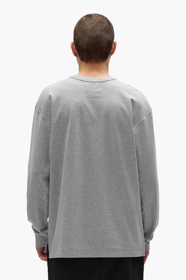 Purple Brand Basic Long Sleeve Tee Gray