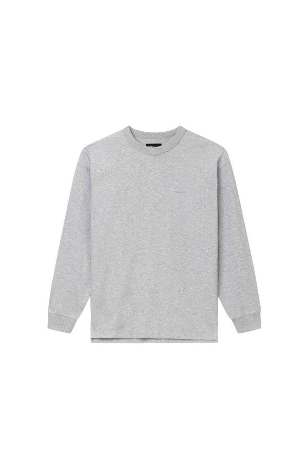 purple brand Basic Long Sleeve Tee Gray