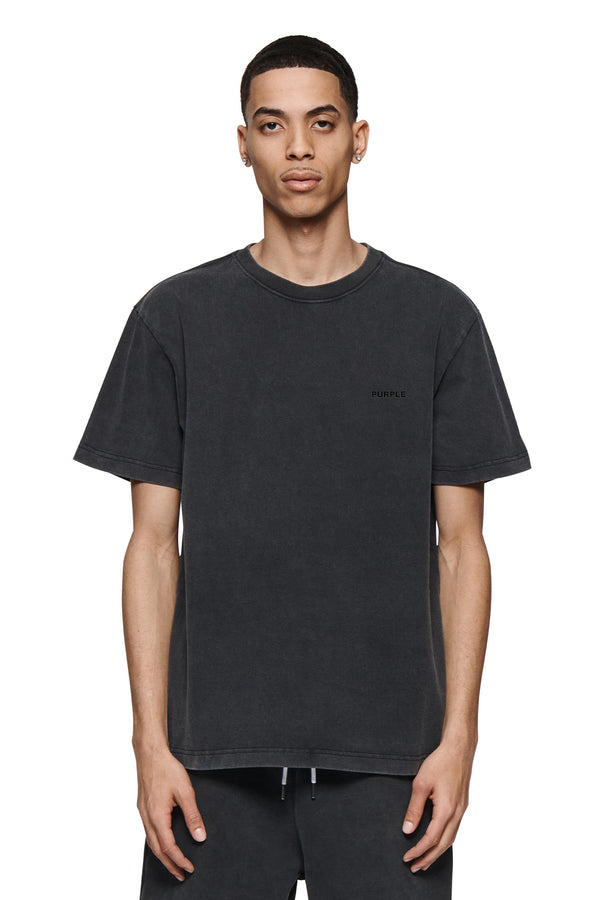 Purple Brand Basic Oversized Tee Black