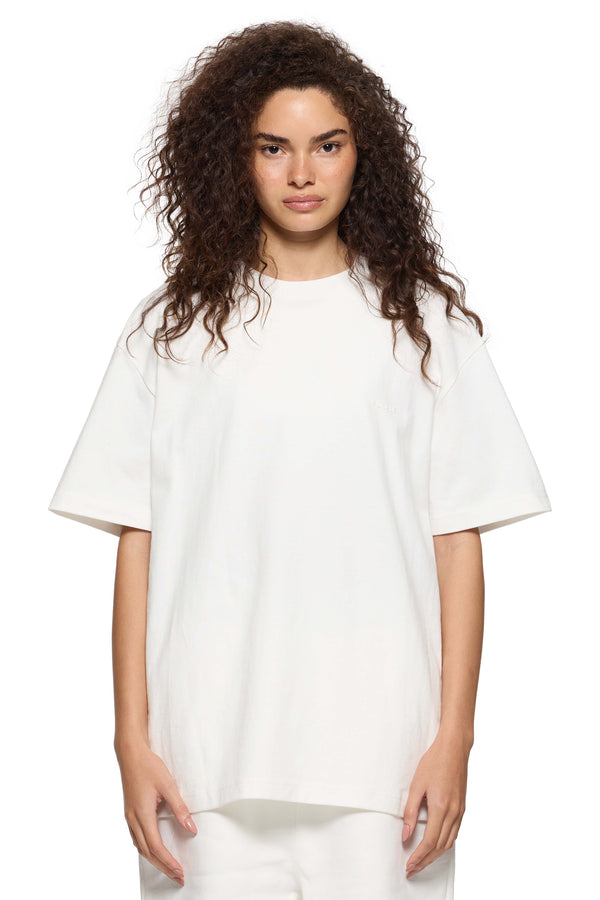 Purple Brand Basic Oversized Tee Ivory