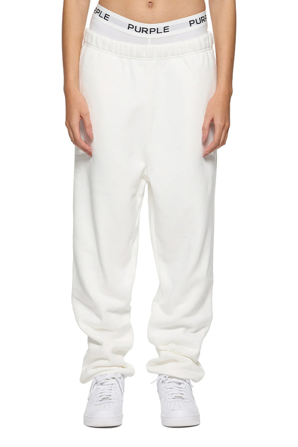 Purple Brand Basic Sweatpant Ivory