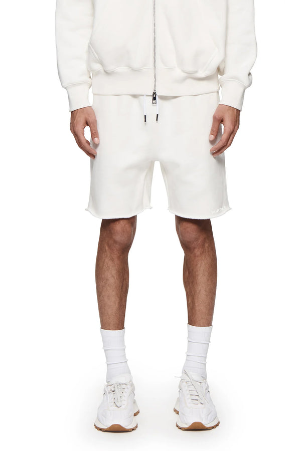 Purple Brand Basic Sweatshort Ivory