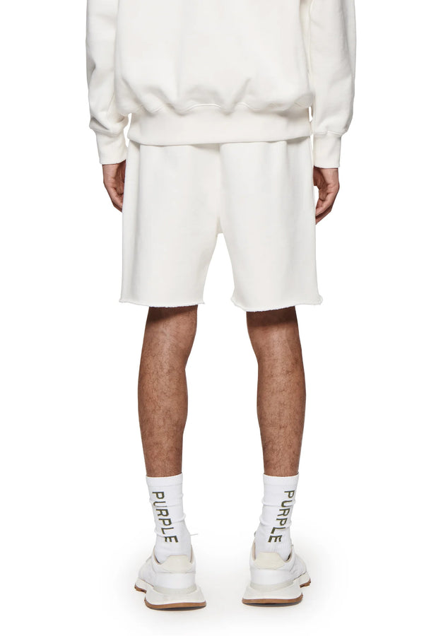 Purple Brand Basic Sweatshort Ivory