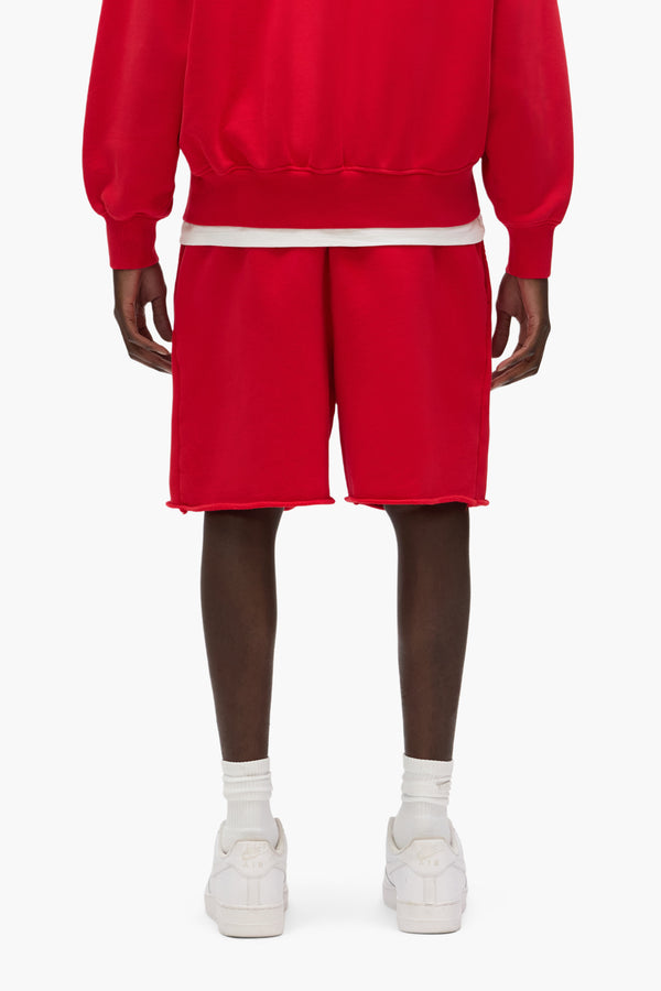 Purple Brand Basic Sweatshort Red