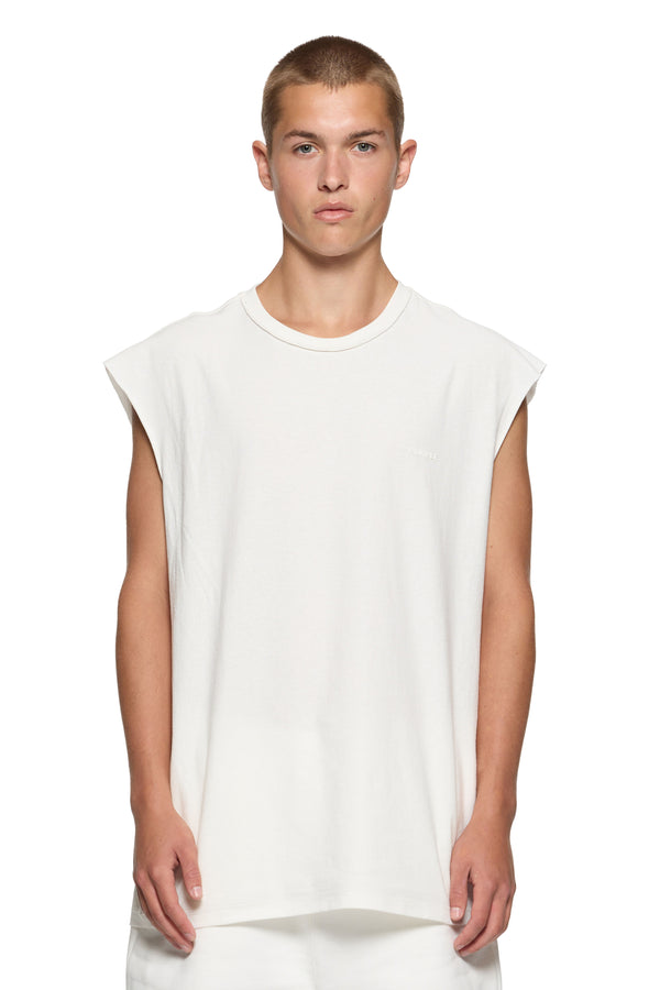 Purple Brand Basic Tank Top Ivory