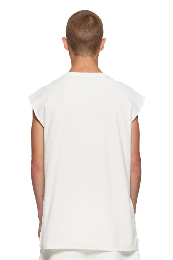 Purple Brand Basic Tank Top Ivory