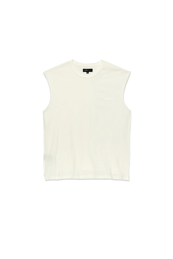 purple brand Basic Tank Top Ivory