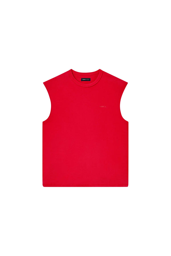 Purple Brand Basic Tank Top Red